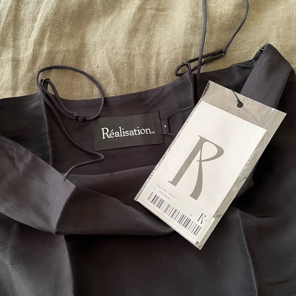 Realisation Par Christy mini dress, silk, LBD